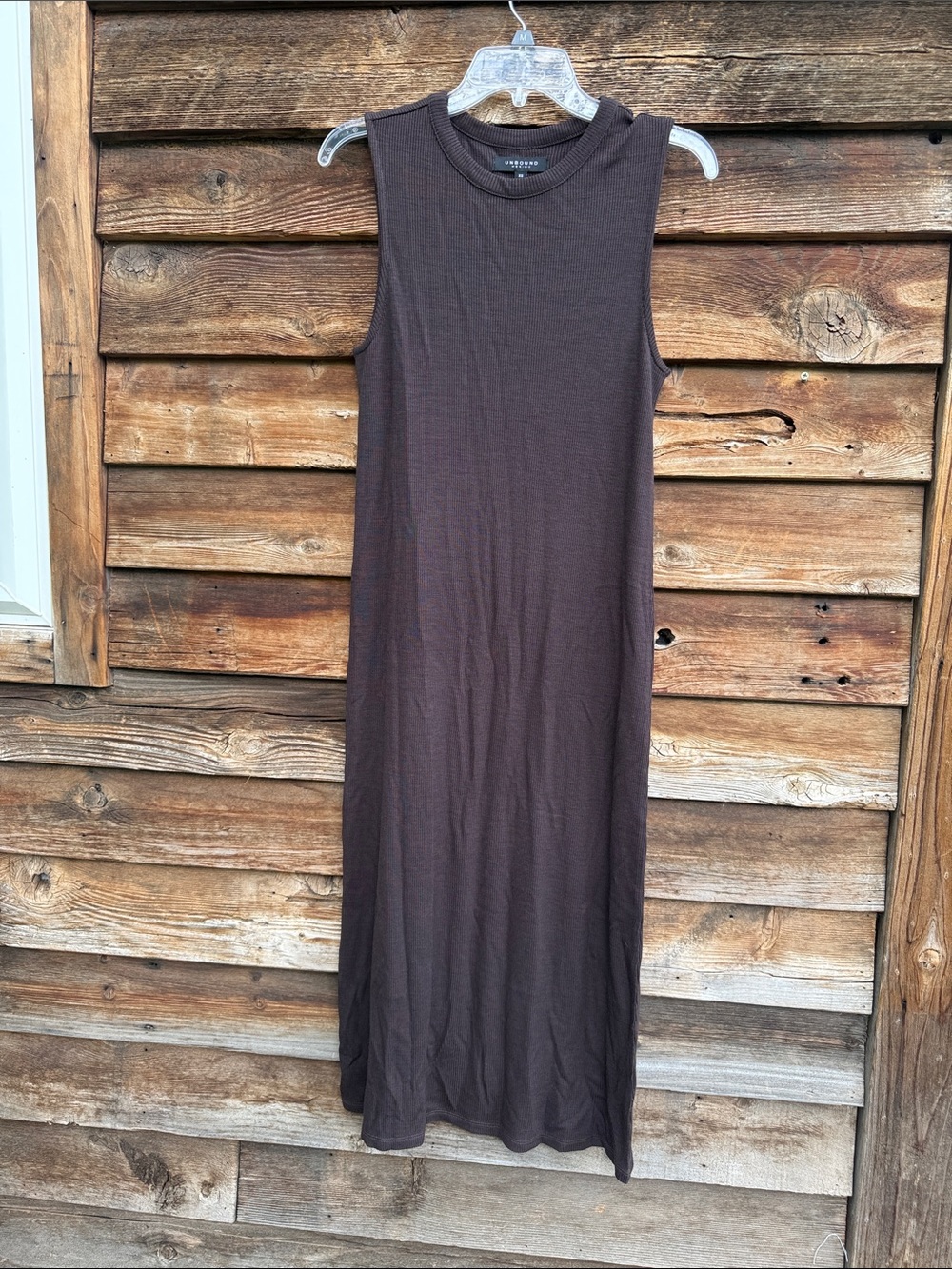Unbound merino sleeveless maxi dress